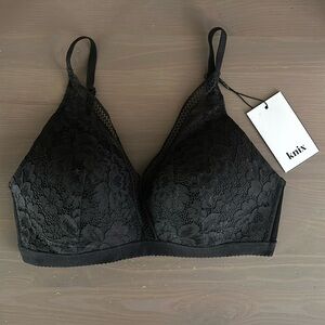 KNIX Deep V Lace Bralette